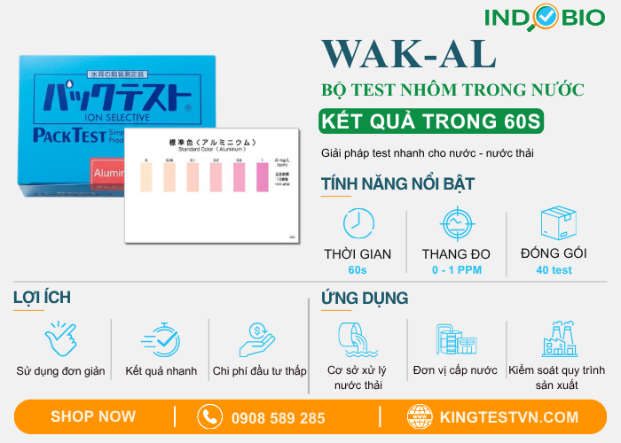 Tổng quan bộ test nhôm WAK-AL